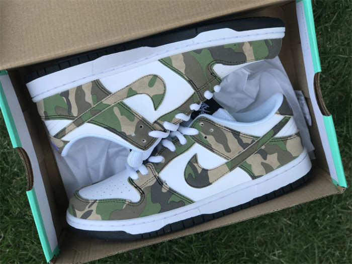 Authentic Nike SB Dunk Low Camo