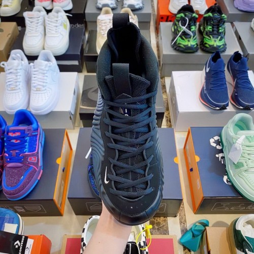 Authentic CDG x Nike Air Foamposite One Black