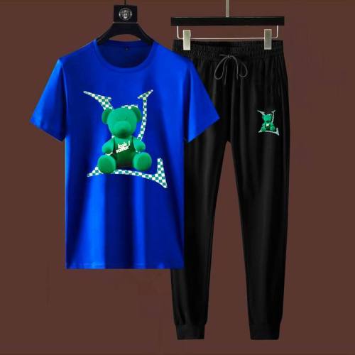 LV short sleeve men suit-187(M-XXXXL)