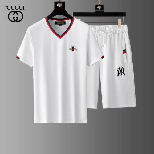 G short sleeve men suit-450(M-XXXXL)