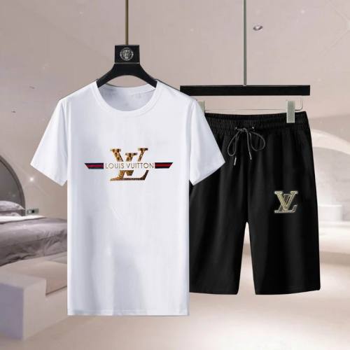 LV short sleeve men suit-179(M-XXXXL)