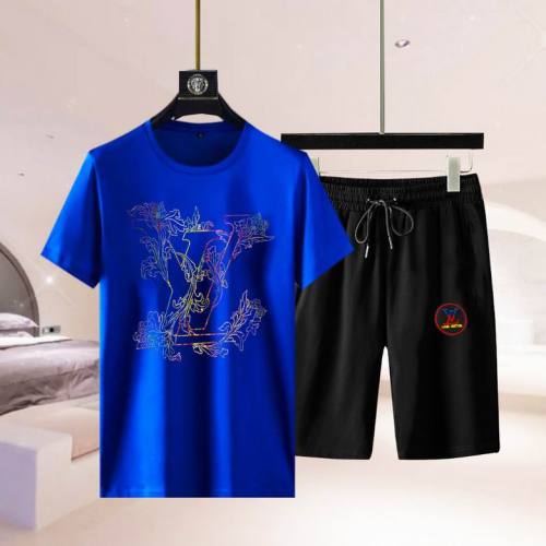 LV short sleeve men suit-180(M-XXXXL)