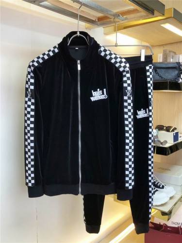 LV long sleeve men suit-438(M-XXXL)