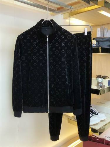 LV long sleeve men suit-442(M-XXXL)