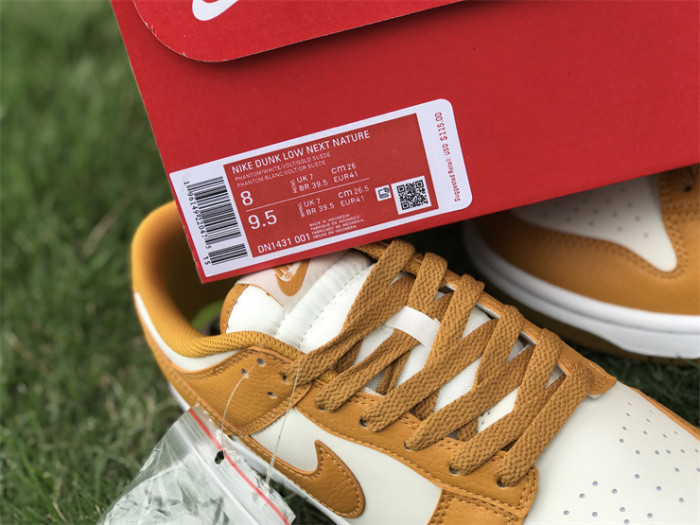 Authentic Nike Dunk Low Next Nature “Phantom”