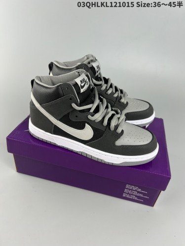 Nike Dunk shoes men high-127
