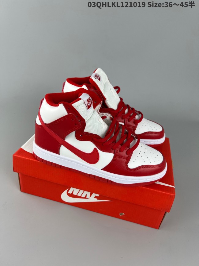 Nike Dunk shoes men high-136