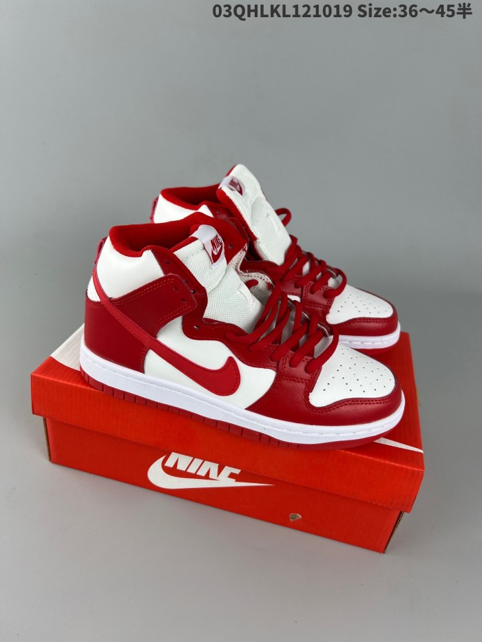 Nike Dunk shoes men high-136