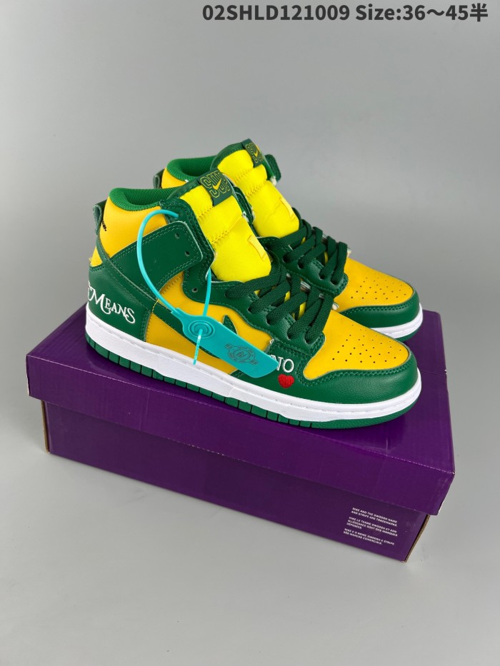 Nike Dunk shoes men high-124