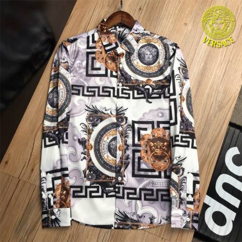 Versace long sleeve shirt men-249(M-XXXL)