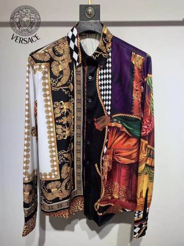 Versace long sleeve shirt men-230(M-XXXL)