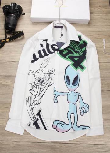 LV shirt men-446(M-XXXL)