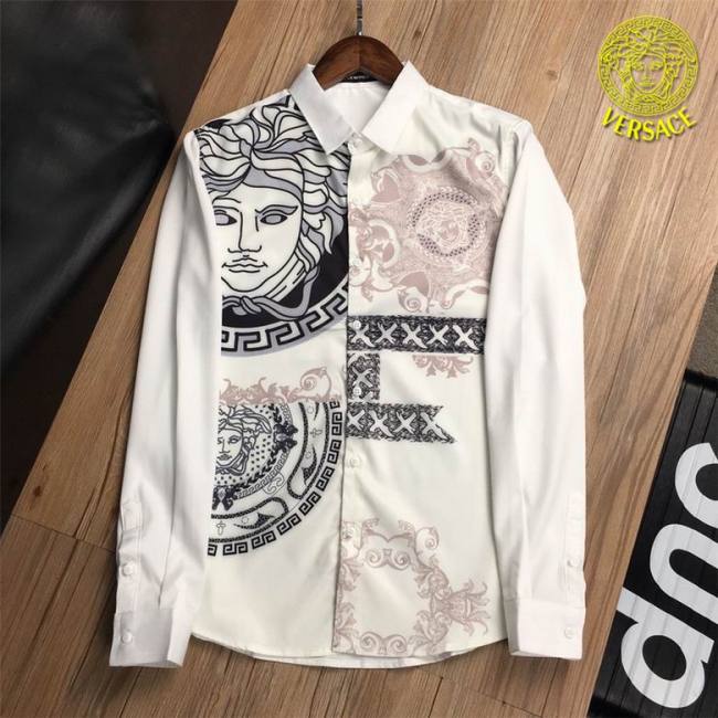 Versace long sleeve shirt men-255(M-XXXL)