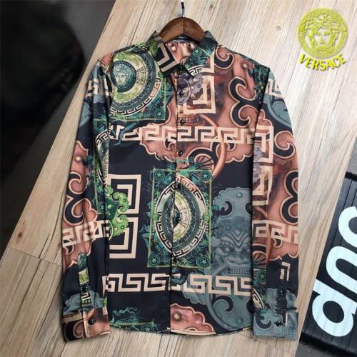 Versace long sleeve shirt men-247(M-XXXL)