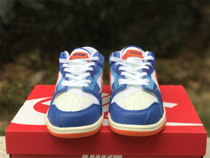 Authentic Nike Dunk Low Scrap Knicks