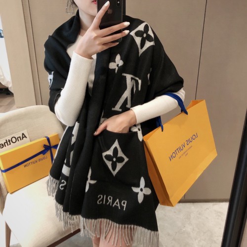 LV Wool Scarf High End-016