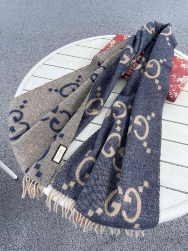 G Wool Scarf High End-007