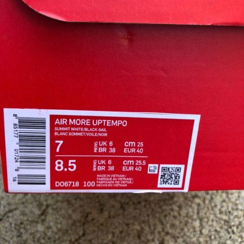 Authentic Nike Air More Uptempo DO6718-100