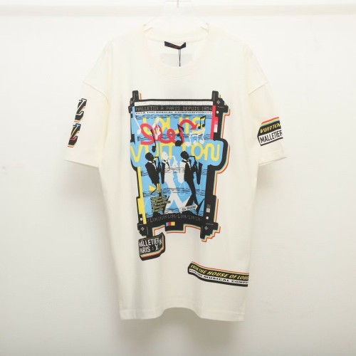 LV Shirt High End Quality-621