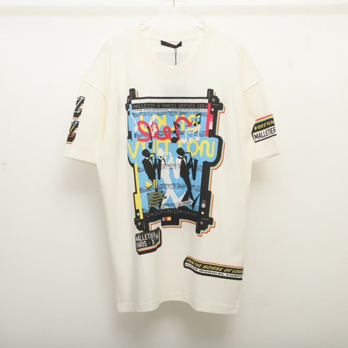 LV Shirt High End Quality-621