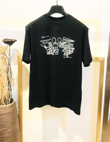 LV Shirt High End Quality-644