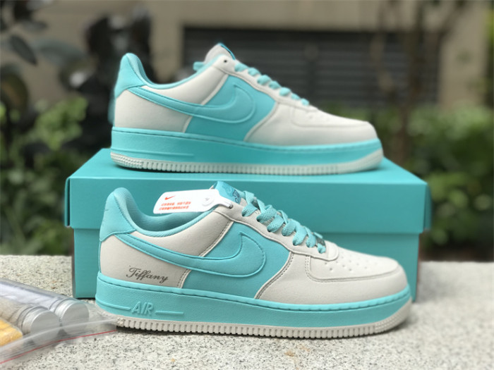 TIFFANY CO. x NIKE AIR FORCE 1 LOW Tiffany Blue High End Quality