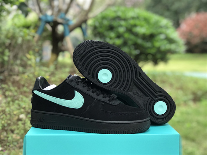 Authentic TIFFANY CO. x Nike Air Force 1 Low Black