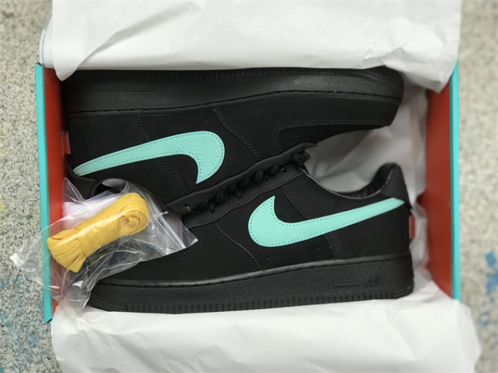 Authentic TIFFANY CO. x Nike Air Force 1 Low Black