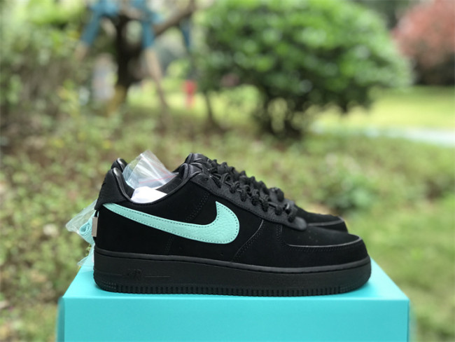 Authentic TIFFANY CO. x Nike Air Force 1 Low Black