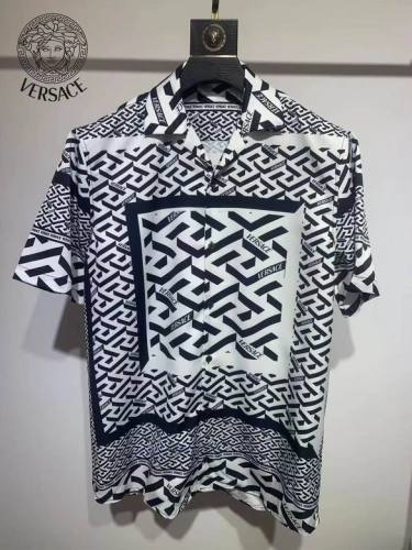 Versace short sleeve shirt men-098(S-XXL)