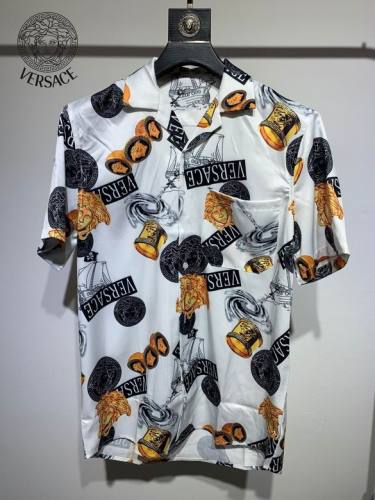 Versace short sleeve shirt men-099(S-XXL)
