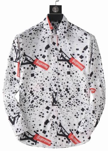 LV shirt men-461(M-XXXL)