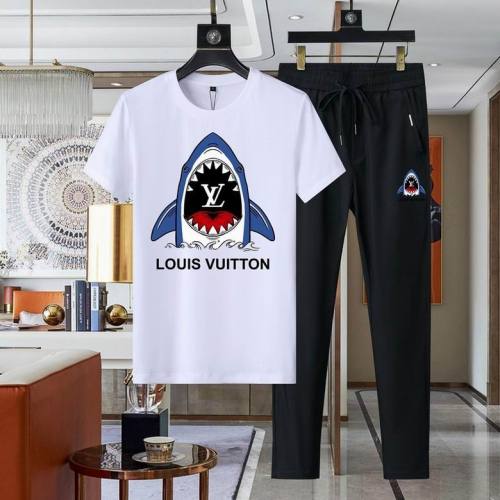 LV short sleeve men suit-213(M-XXXXL)