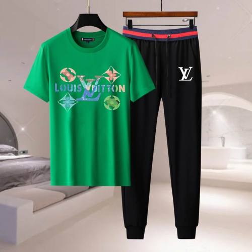 LV short sleeve men suit-267(M-XXXXL)
