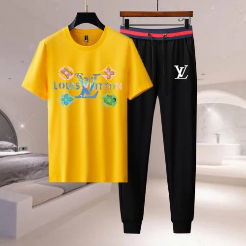 LV short sleeve men suit-266(M-XXXXL)
