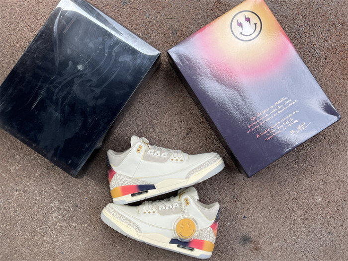 Authentic J Balvin x Air Jordan 3