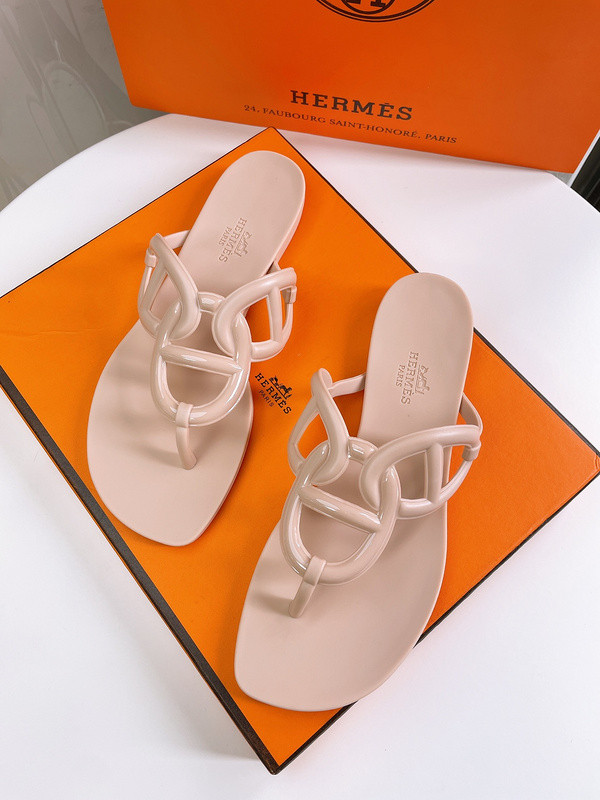 Hermes women slippers AAA-460