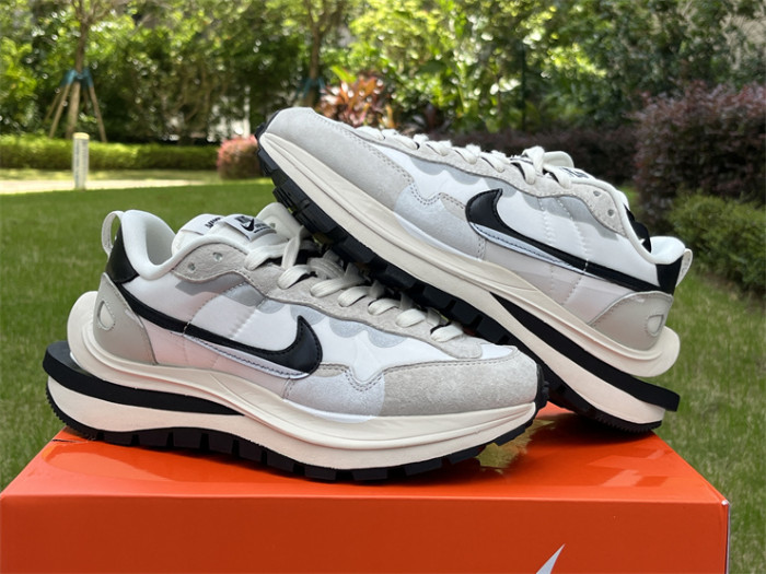 Authentic Sacai x VaporWaffle Beige Black