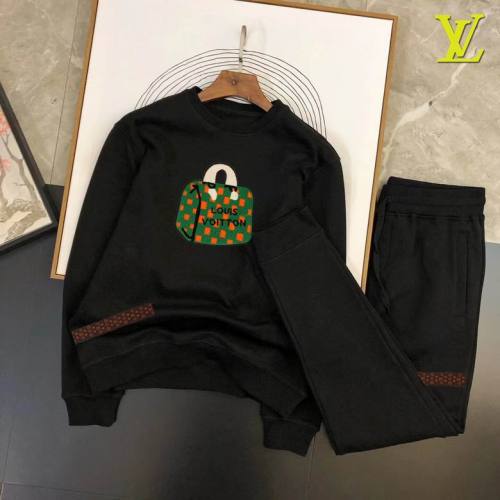 LV long sleeve men suit-556(M-XXXL)