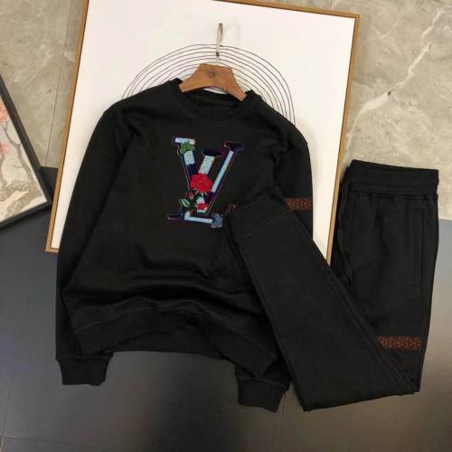 LV long sleeve men suit-555(M-XXXL)