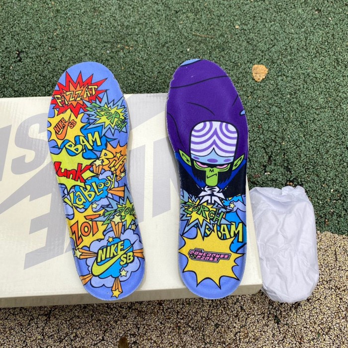Authentic The Powerpuff Girls x Nike SB DunkLow “Bubbles”
