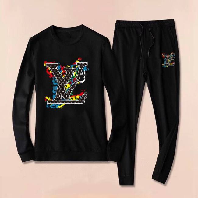 LV long sleeve men suit-634(M-XXXL)