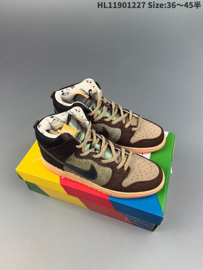 Nike Dunk shoes women high-156