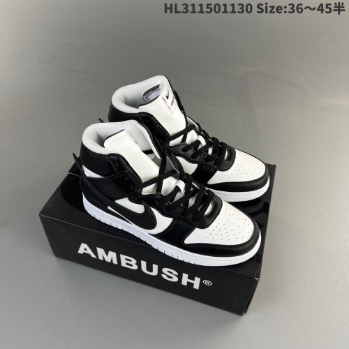 Nike Dunk shoes men high-162