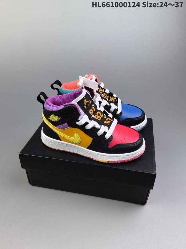 Jordan 1 kids shoes-673