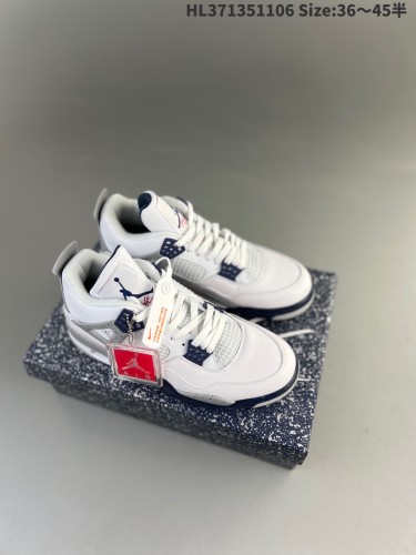 Jordan 4 women shoes AAA quality-234