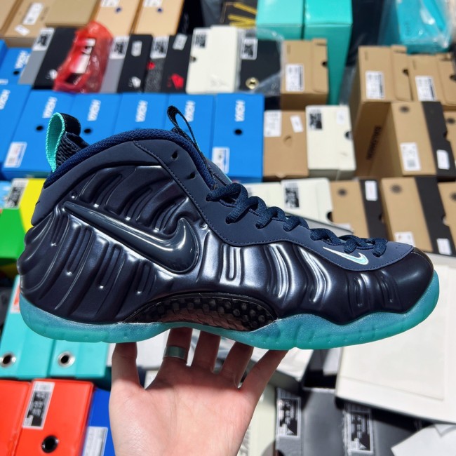 Authentic Air Foamposite One Pro Dark Obosidin