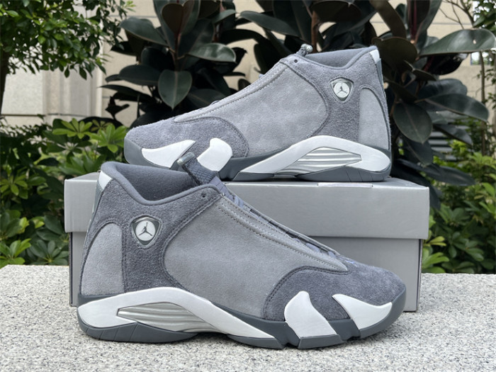 Authentic Air Jordan 14 “Flint Grey”
