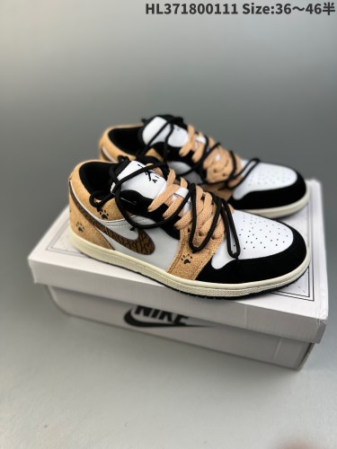 Perfect Air Jordan 1 Low shoes-134