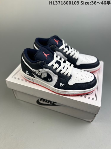 Perfect Air Jordan 1 Low shoes-088